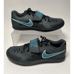 Nike‎ Zoom Rival SD 2 Black Blue Men Size 9.5 Throwing Shoes (FZ9665-001)